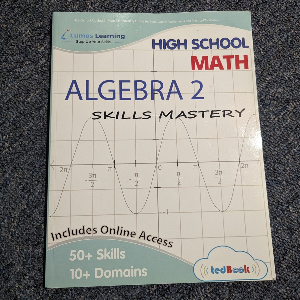 Algebra 2 Skills-Mastery Workbook